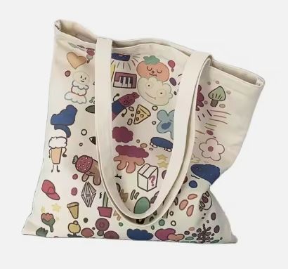 Lanwan Reusable Canvas Bag - Stylish and Durable