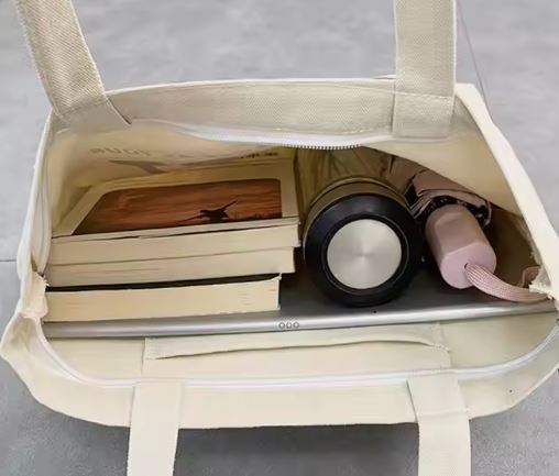 Lanwan Reusable Canvas Bag - Stylish and Durable