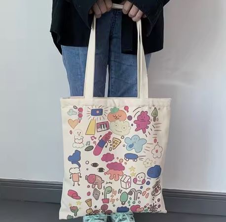 Lanwan Reusable Canvas Bag - Stylish and Durable