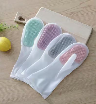 Durable, Non-Slip Waterproof Dishwashing Gloves